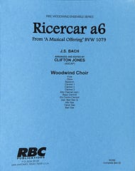 Ricercar a6, BWV 1079 Woodwind Choir cover Thumbnail